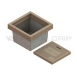 caja de paso, registro